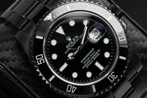 rolex submariner date black dial|all black rolex submariner price.